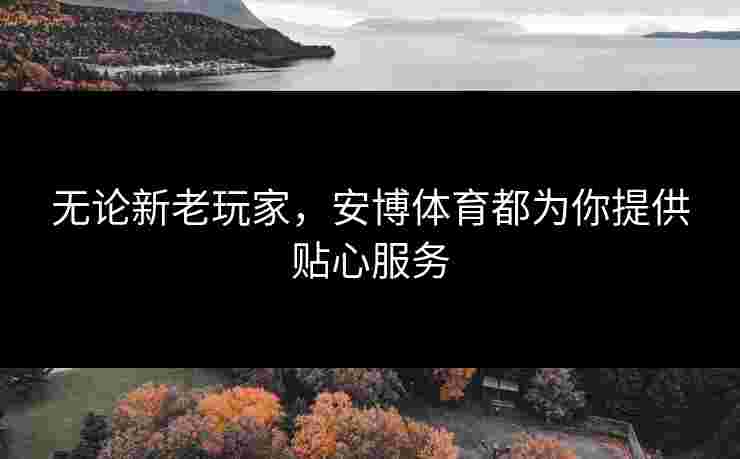 无论新老玩家，安博体育都为你提供贴心服务